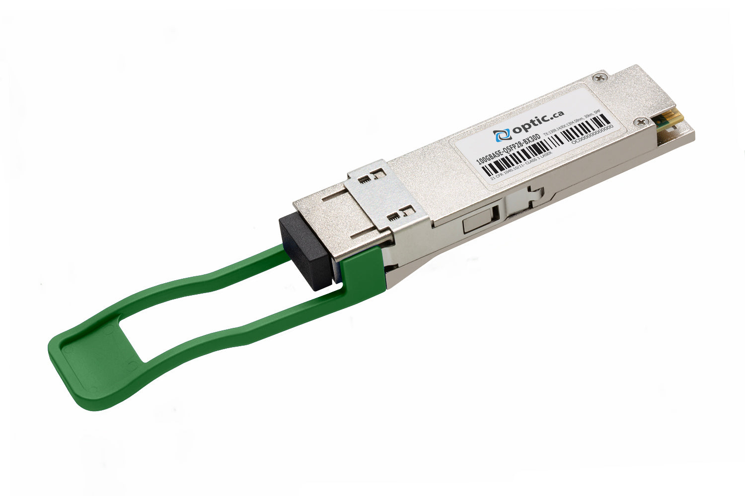 OPTIC.CA - 100GBASE-QSFP28 BIDI-D - FN-TRAN-QSFP28-BX09-30KM-OC - FORTINET COMPATIBLE