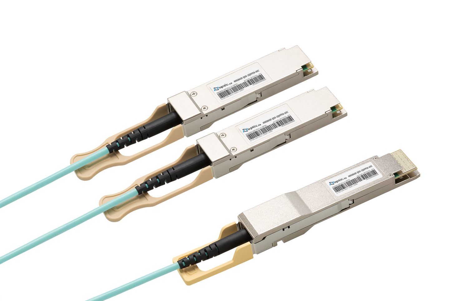 400GBASE-QSFP-DD TO 2X200G QSFP56 ACTIVE OPTICAL CABLE, 100% CISCO COMPATIBLE