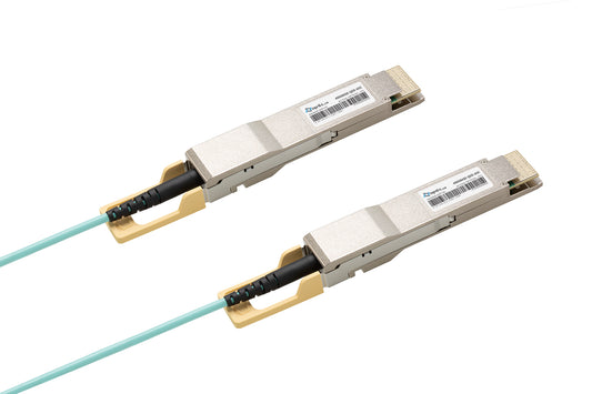 400GBASE-QSFP-DD ACTIVE OPTICAL CABLE, 100% FORTINET COMPATIBLE